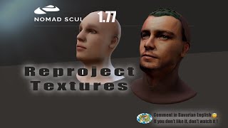 Nomad Sculpt - Video Manual - 10 - Reproject Textures from a Plane - Tutorial (V1.77 -13.5.2023)