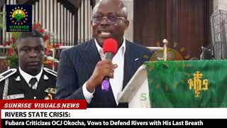 ‘God Will Judge You’ - Fubara Criticizes OCJ Okocha, Vows to Defend Rivers with His Last Breath