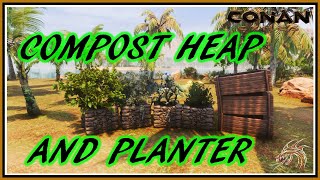 Conan Exiles - Compost Heap And Planter (Kompost & Landmann)