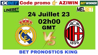 1xbet Combiné du 23-Juillet-203: Pronostics spécial d'une côte de 3.40