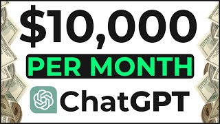 NO SKILL ChatGPT Strategy To Make $10,000/Month! (100% Works)