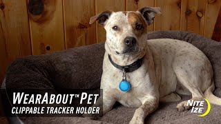 WearAbout™ Pet Clippable Tracker Holder