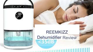 REEMKIZZ Dehumidifier review: Ultra Quiet Dehumidifier with Timer for RV