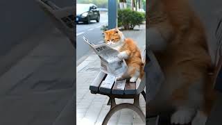 cat riding New paper #music #hindisong #song #bollywood #love #cat #beats