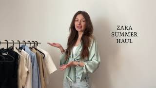 ZARA TRY ON SUMMER HAUL + STYLING | VALERIIA GRATINSKAYA