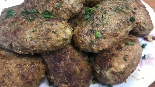 Котлеты из фарша и булгура     Minced meat and bulgur cutlets