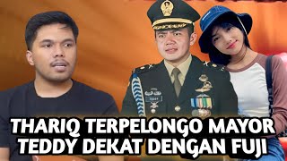 THARIQ HALILINTAR TERPELONGO MELIHAT FUJI AN & MAYOR TEDDY BERGANDENGAN TANGAN