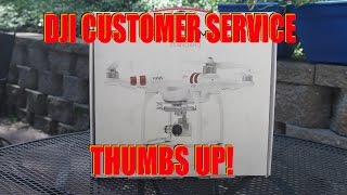 DJI Customer Service - Thumbs Up!