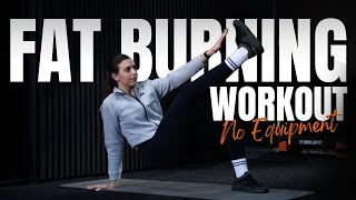 12 MIN FAT BURNING Full Body Workout For BEGINNERS (NO EQUIPMENT)