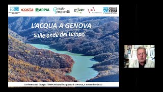 L'acqua a Genova... Sulle onde del tempo - Giorgio Temporelli - ONDA SU ONDA (4 novembre 2020)