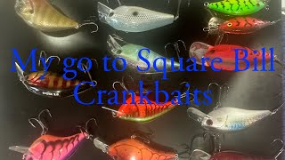 My Go To Squarebill Crankbaits