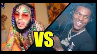 6ix9ine disses King Von, 600 Breezy and Lil Reese on IG live