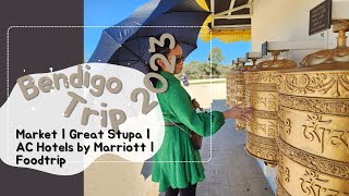 Bendigo  Trip | Great Stupa | AC Hotels by Marriott | Weekend Getaway with Ms. Kittykits