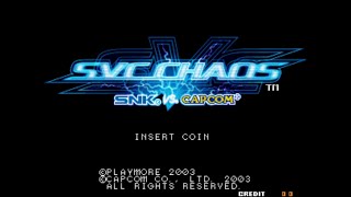 SNK vs. Capcom: SVC Chaos - Full Playthrough as Shiki.