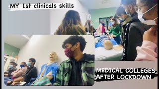 MY FIRST CLINICALS AFTER LOCKDOWN | NEW VISION UNIVERSITY TBILISI GEORGIA, MBBS IN GEORGIA | VLOG 31