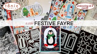 A VERY FESTIVE FAYRE - FULL COLLECTION!!  TONIC STUDIOS