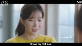 That was her first kiss 🙈🤣🤣WOORI THE VIRGIN EP  9 [ENG SUB]