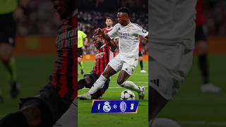 Réal Madrid vs AC Milan 1 - 3 Highlights #football #realmadrid #acmilan #foot #ronaldo #vinicius