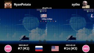 NyanPotato vs sytho | technoplanet - Juvenile [Extra] +(HD)DT