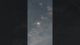 Total Solar Eclipse at 1:35 PM on Mon 4/8/2024 #totality #eclipse