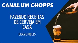 Fazendo receitas de cerveja em casa....venho ver dicas e toques de coisas que funcionaram para mim.