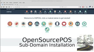 How To Install OpenSourcePOS To Sub Domain