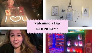 HE SURPRISED ME FOR VALENTINES DAY! (SO CUTE!)