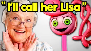 My Mom Guesses Poppy Playtime 2 Monsters Names!