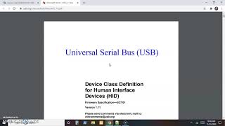 Controller Project -Preparing for a HID Compliant Driver