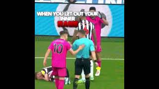 When you let out your inner anger #comparison #football #viral