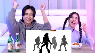 Playing K-pop Drinking Games (Ellen vs. Brian) with BLACKPINK Jennie's new collab Soonhari!