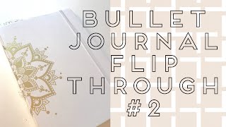 Bullet Journal Flip Through #2