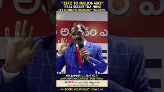 Real Estate Training | Zero to Melliniore | Real Estate Digital Marketing | Zameer Digital Speaker