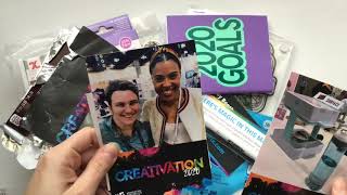 Creativation 2020 Haul & Wrap-Up. Was It Worth it as a Decorative Planner?