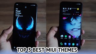 Top 3 Best Miui Themes | 2021 Amazing Miui Themes | Anime Edition | Cool UI | Anime Boot Animation