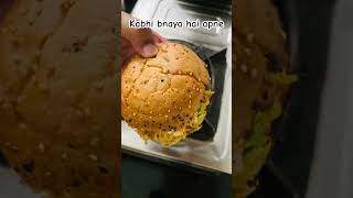 Burger Maggi #maggi #burger #maggimasala