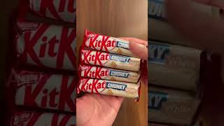 Crunchy White Chocolate 🍫 |KitKat |ASMR #shorts #satisfying