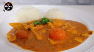 Indisches Hähnchen Curry mit Reis Rezept / Rezepte zum Nachkochen  NaDas Welt Rezepte