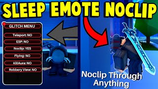 Brand New Sleep Emote Noclip 2.0 Glitch In Jailbreak! | How To Glitch Inside Anything With An Emote!