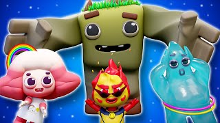 Learn to Draw with Va-Va, Kup-Kup, Toom-Toom and Loo-Loo | Vavaloo Kids Songs