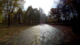 Sport camera - bike - GoPro HERO 3 Black vs Swann HD - src format 720x60