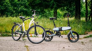 DYU C2  VS DYU C6 ELECTRIC BIKES COMPARISON! FOLDABLE OR FULL SIZED FOR YOUR CAMPERVAN AND MOTORHOME