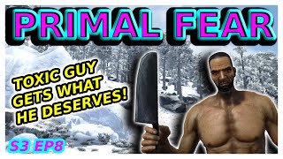 TOXIC PLAYER GETS WHAT HE DESERVES! ARK PVP PRIMAL FEAR S3 EP8