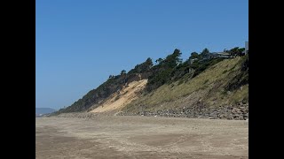 New technologies to prevent sand dune collapse and erosion on the Oregon Coast using concrete