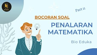 Soal Penalaran Matematika TPS UTBK SNBT 2023 Part 11