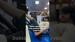 Doktor olarak 2 ayda 8 kilo verdiren programım