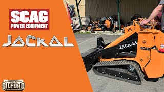 SCAG JACKAL Stand-On Mini Skid Steer | First Look at Gilford Hardware