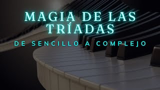 Tríadas - Acordes sencillos a complejos (Descarga clase en pdf)