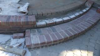 Brick Retainer Wall Restoration Patio Video