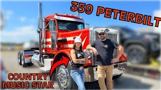 Country Music Star Drops off a Peterbilt for Custom Build! Project ROCKY TOP!